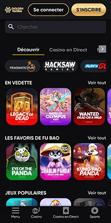 golden panda avantages et inconvenients